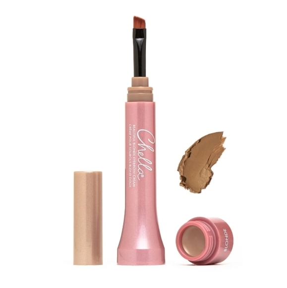 Chella 3-piece Eye Set w/Gift Bag: Eyebrow Cream, Color & Highlighter, NIB - Picture 2 of 5